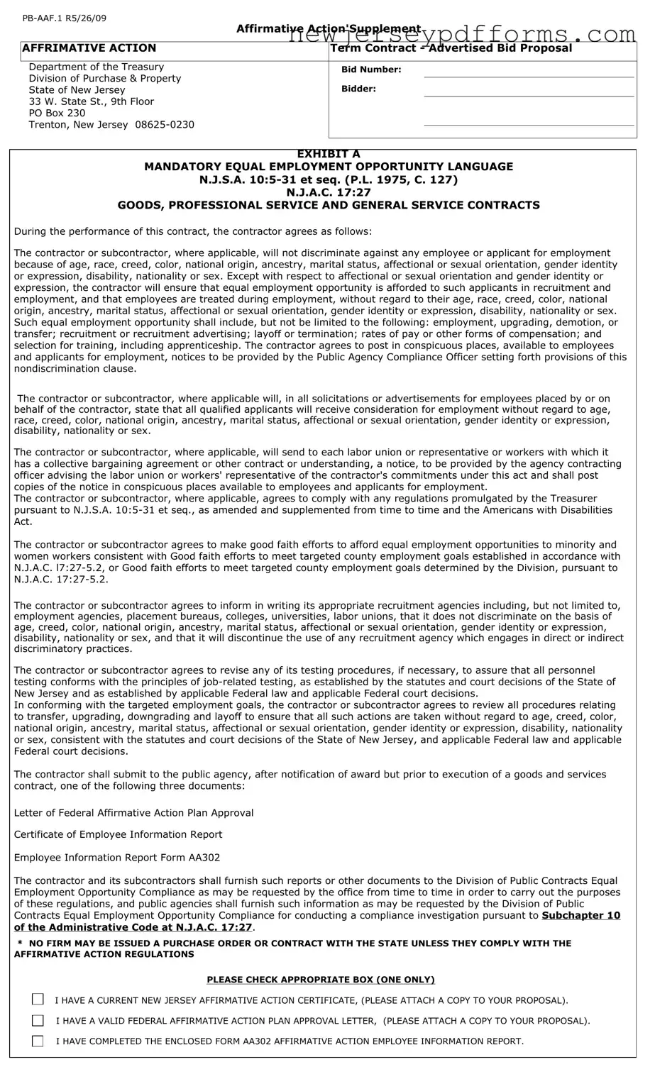 Printable Nj Report Form