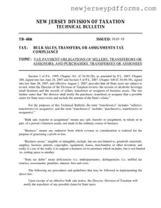 Printable Asset Nj Form