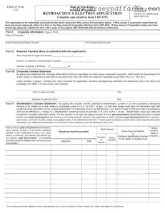 Printable Nj Cbt 2553 R Form