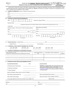 Printable Nj Reg C L Form