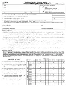 Printable Nj W4 Form